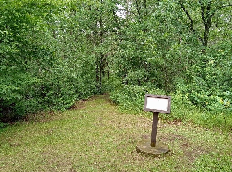 Lutheran Mission Marker in Crow Wing State Park. Click for full size. Lutheran Mission Marker in Crow Wing State Park image. Click for full size.
