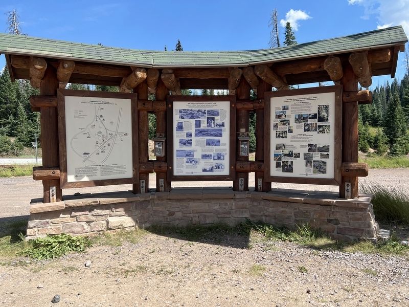 The Historic Operations at Cumbres Pass Marker. Click for full size. The Historic Operations at Cumbres Pass Marker image. Click for full size.
