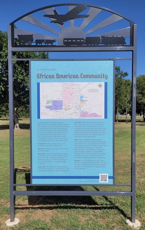 African American Community Marker image. Click for full size.