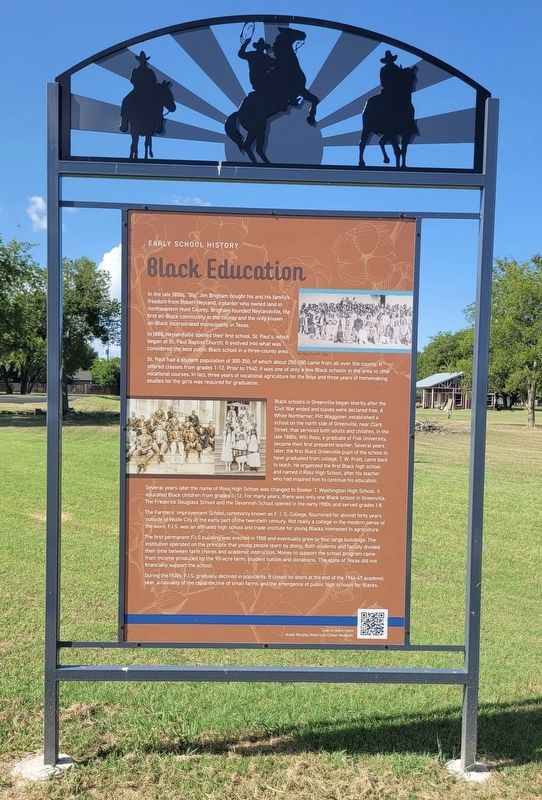 Black Education Marker image. Click for full size.