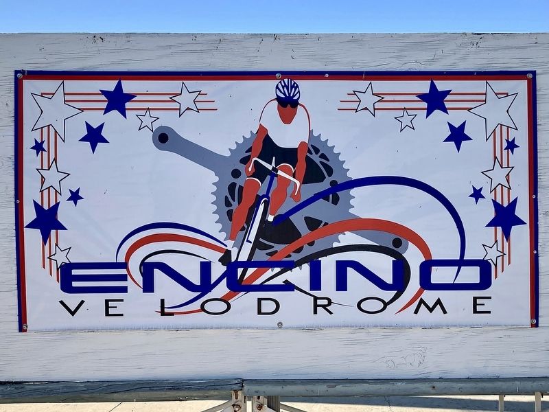 Encino Velodrome Marker image. Click for full size.