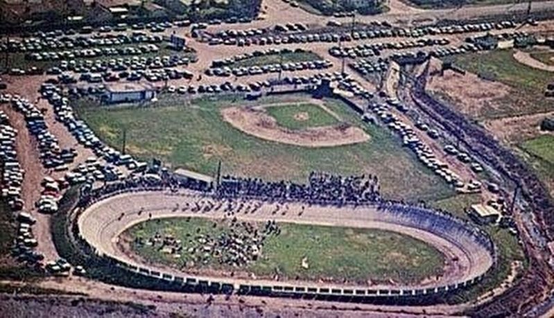 Encino Velodrome - 1961 image. Click for full size.
