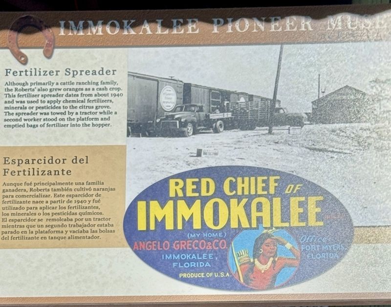 Fertilizer Spreader Marker. Click for full size. Fertilizer Spreader Marker image. Click for full size.