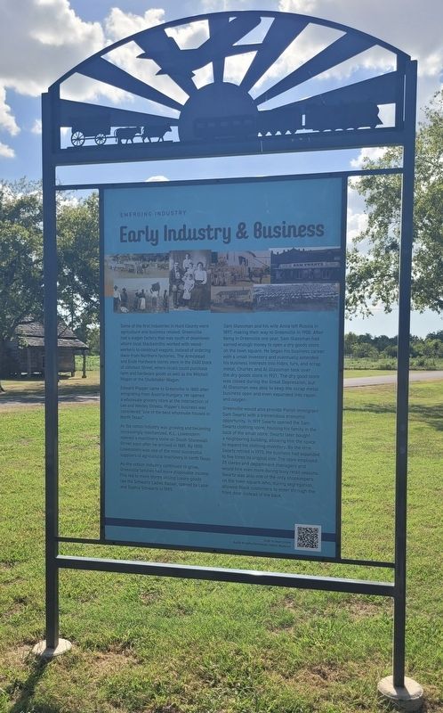 Early Industry & Business Marker. Click for full size. Early Industry & Business Marker image. Click for full size.