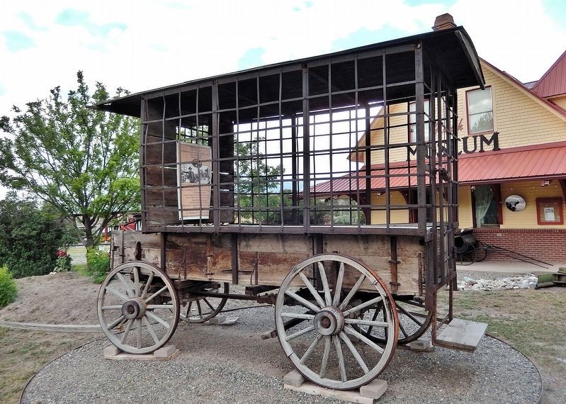 True Grit Jail Wagon Marker. Click for full size. True Grit Jail Wagon Marker image. Click for full size.