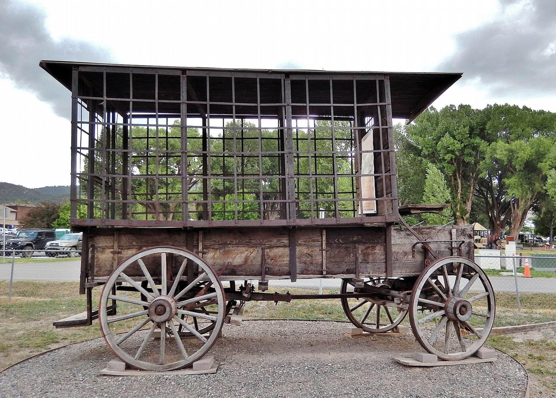 True Grit Jail Wagon. Click for full size. True Grit Jail Wagon image. Click for full size.