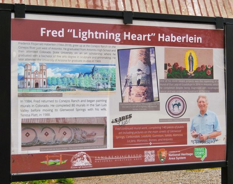 Fred "Lightning Heart" Haberlein Marker image. Click for full size.