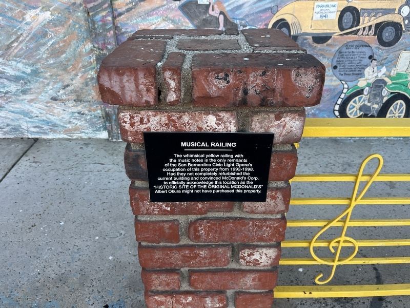 Musical Railing Marker image. Click for full size.