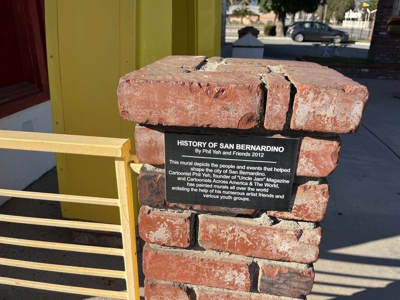 History of San Bernardino Marker image. Click for full size.