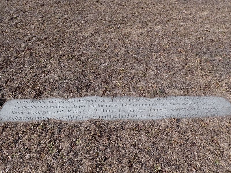 Natural Shoreline Marker image. Click for full size.