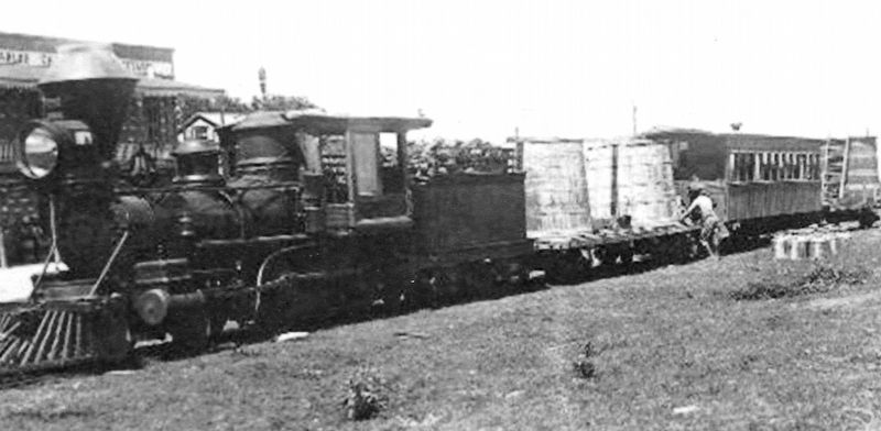 Marker detail: The Chili Line. Click for full size. Marker detail: The Chili Line image. Click for full size.