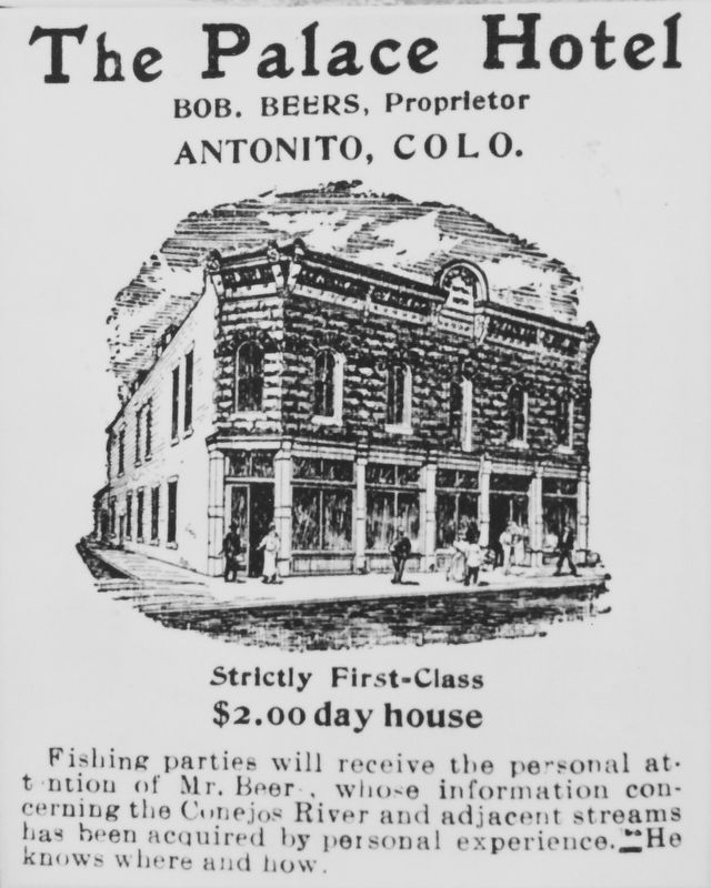 Marker detail: The Palace Hotel. Click for full size. Marker detail: The Palace Hotel image. Click for full size.