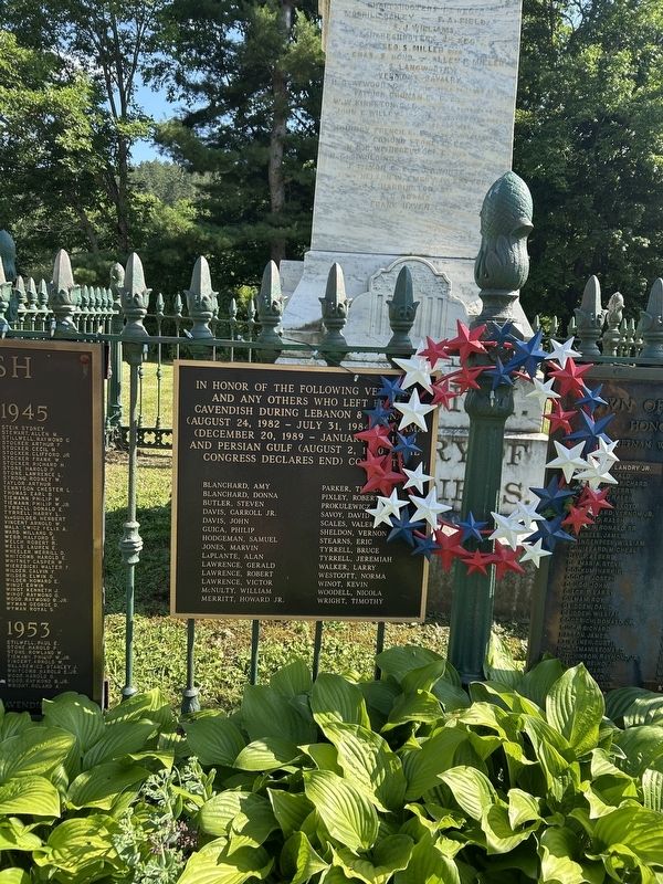 In Honor Marker. Click for full size. In Honor Marker image. Click for full size.