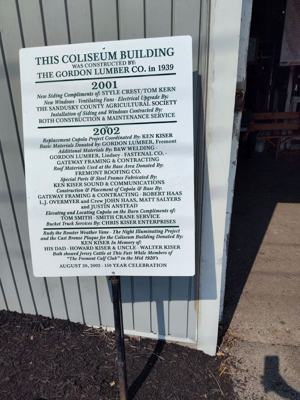 Coliseum Building 1939 Marker. Click for full size. Coliseum Building 1939 Marker image. Click for full size.
