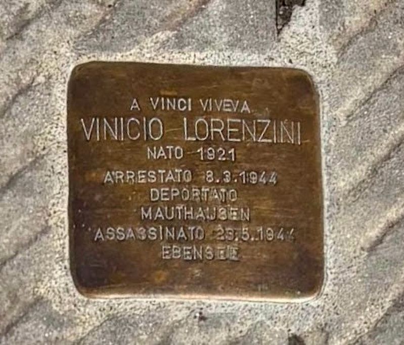 Vinicio Lorenzini Marker. Click for full size. Vinicio Lorenzini Marker image. Click for full size.