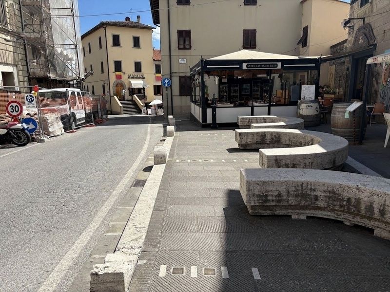 8 Stolpersteine in Vinci image. Click for full size.