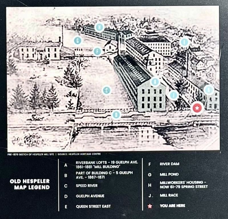 History of the Riverbank maker, map and legend detail. Click for full size. History of the Riverbank maker, map and legend detail image. Click for full size.