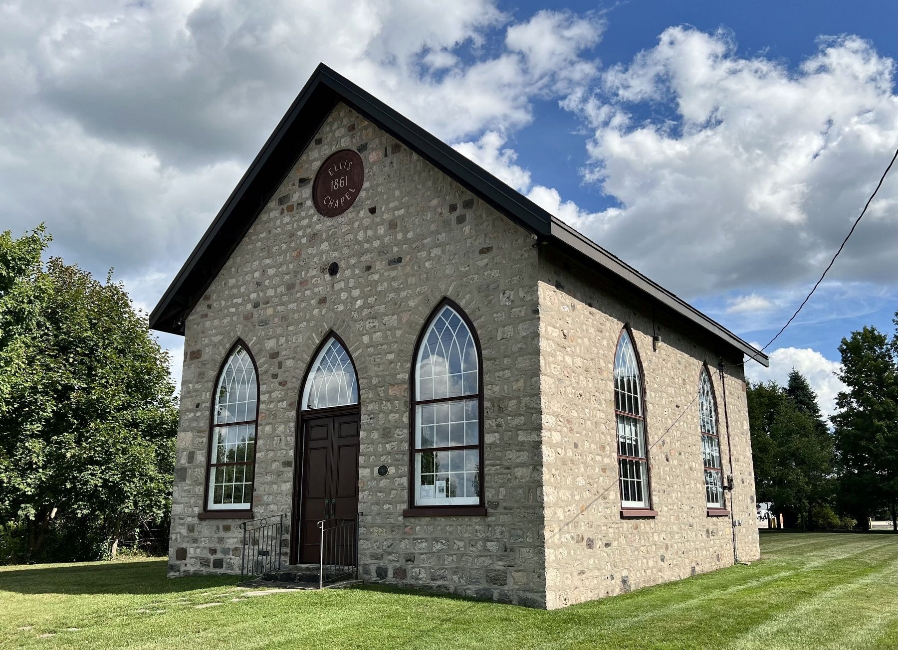 The Ellis Chapel in 2025. Click for full size. The Ellis Chapel in 2025 image. Click for full size.