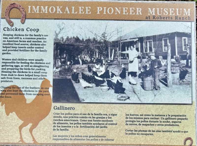 Chicken Coop Marker. Click for full size. Chicken Coop Marker image. Click for full size.