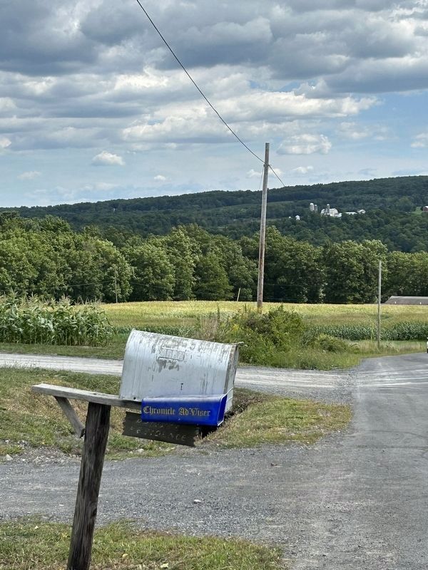 Looking East of Friend’s Home Marker. Click for full size. Looking East of Friend’s Home Marker image. Click for full size.