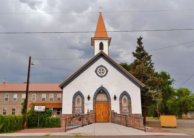 Saint Augustine Catholic Church, Antonito, Colorado. Click for full size. Saint Augustine Catholic Church, Antonito, Colorado image. Click for full size.