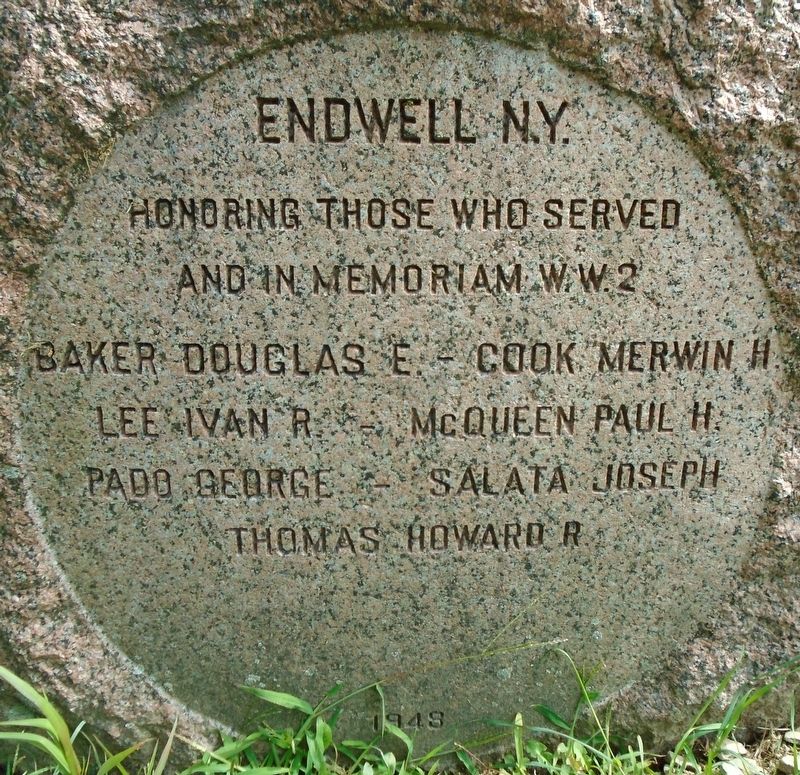 World War II Memorial Marker image. Click for full size.