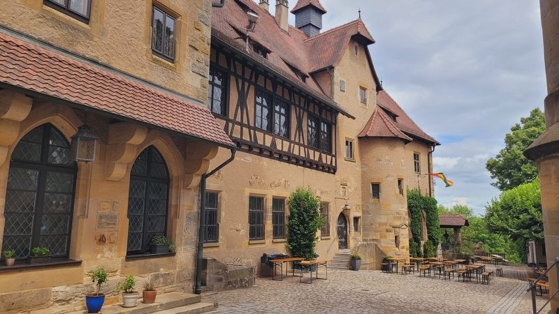 The Palas building of the Bamberg Castle image. Click for full size.