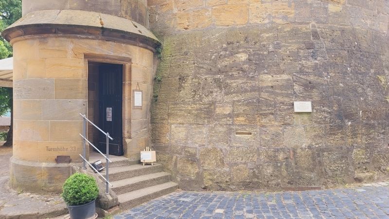 The entrance to the Main Tower and Marker. Click for full size. The entrance to the Main Tower and Marker image. Click for full size.