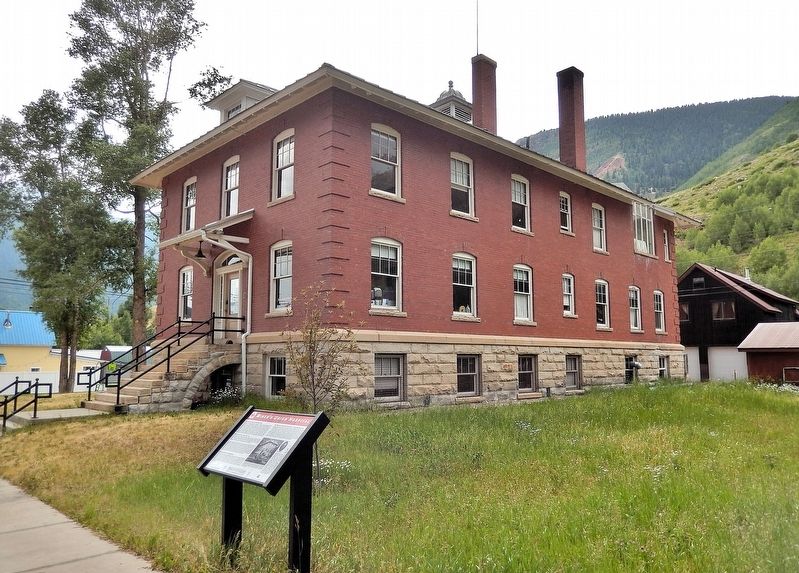 Miner's Union Hospital Marker. Click for full size. Miner's Union Hospital Marker image. Click for full size.