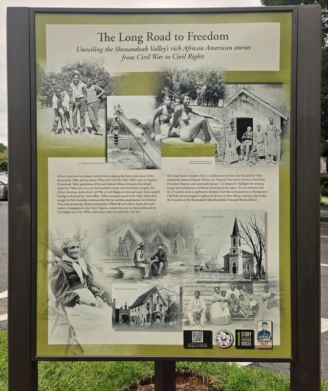 The Long Road to Freedom Marker. Click for full size. The Long Road to Freedom Marker image. Click for full size.
