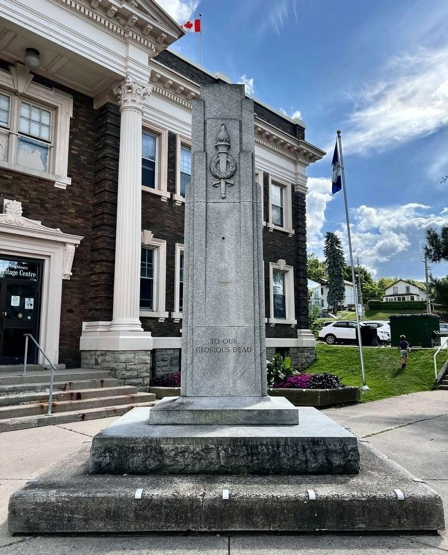 Hespeler Cenotaph. Click for full size. Hespeler Cenotaph image. Click for full size.