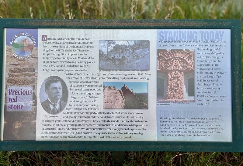 Precious red stone Marker image. Click for full size.