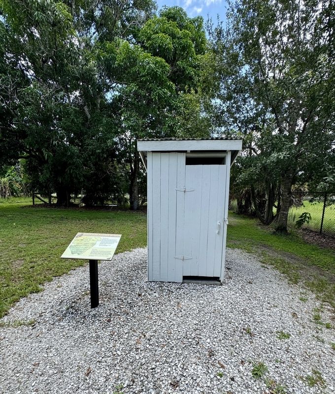 Outhouse Marker. Click for full size. Outhouse Marker image. Click for full size.