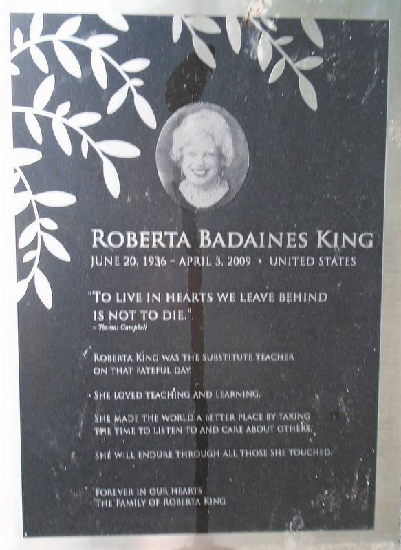 King Marker at ACA Memorial image. Click for full size.