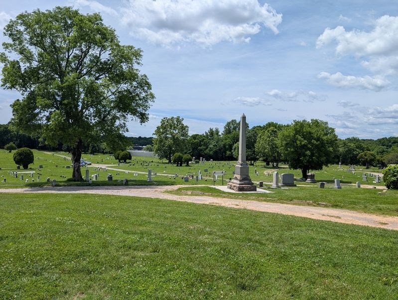 Woodland Cemetery Marker image. Click for full size.