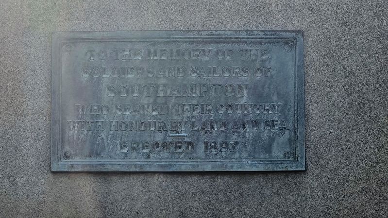 Soldiers and Sailors Memorial Marker image. Click for full size.