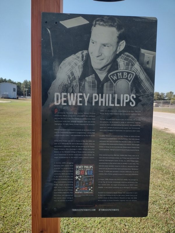 Dewey Phillips Marker image. Click for full size.