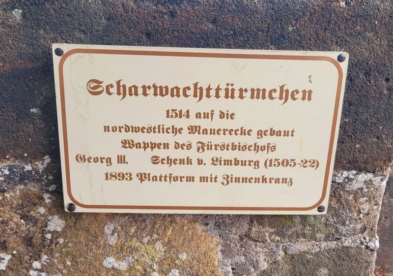Scharwachttürmchen / Sentry Turret Marker. Click for full size. Scharwachttürmchen / Sentry Turret Marker image. Click for full size.