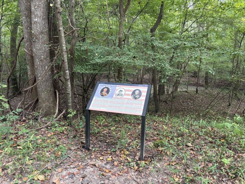 Leading the Way to Victory Marker. Click for full size. Leading the Way to Victory Marker image. Click for full size.