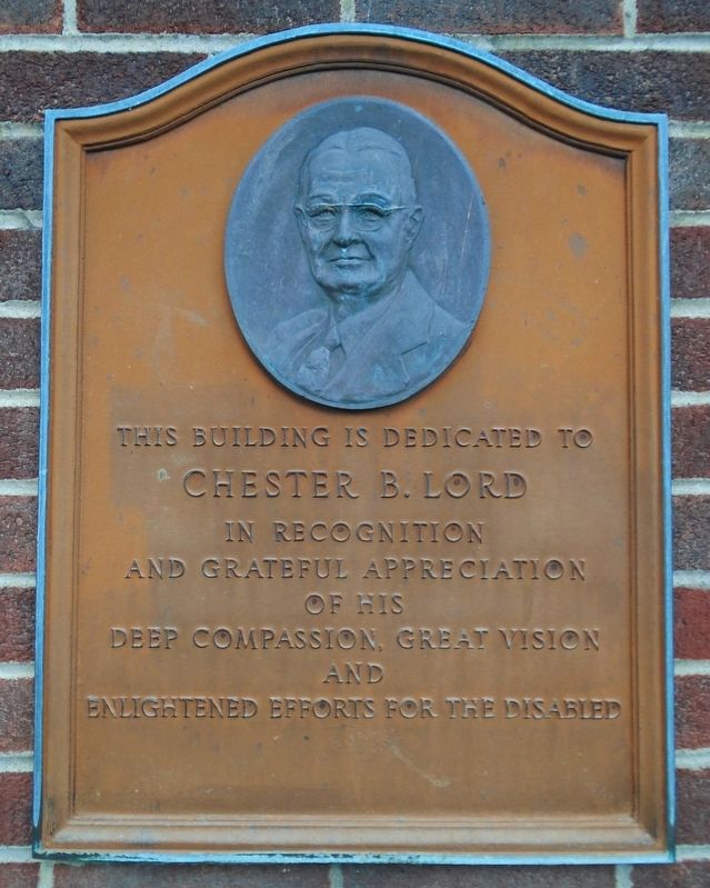 Chester B. Lord Marker image. Click for full size.
