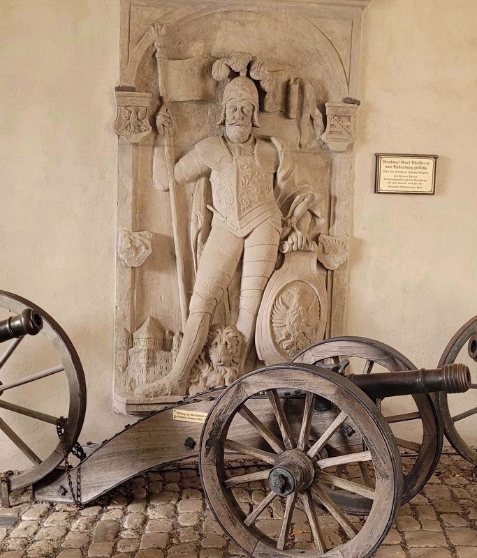 Closeup of the Tomb of Count Adalbert of Babenberg (�906) and Marker image. Click for full size.