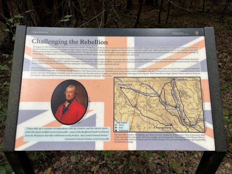 Challenging the Rebellion Marker. Click for full size. Challenging the Rebellion Marker image. Click for full size.