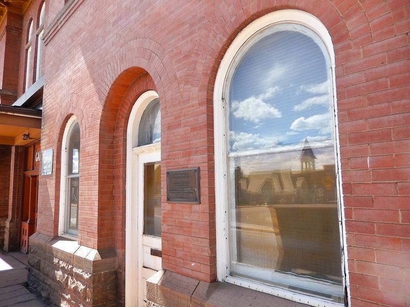 Carnegie Library Marker image. Click for full size.