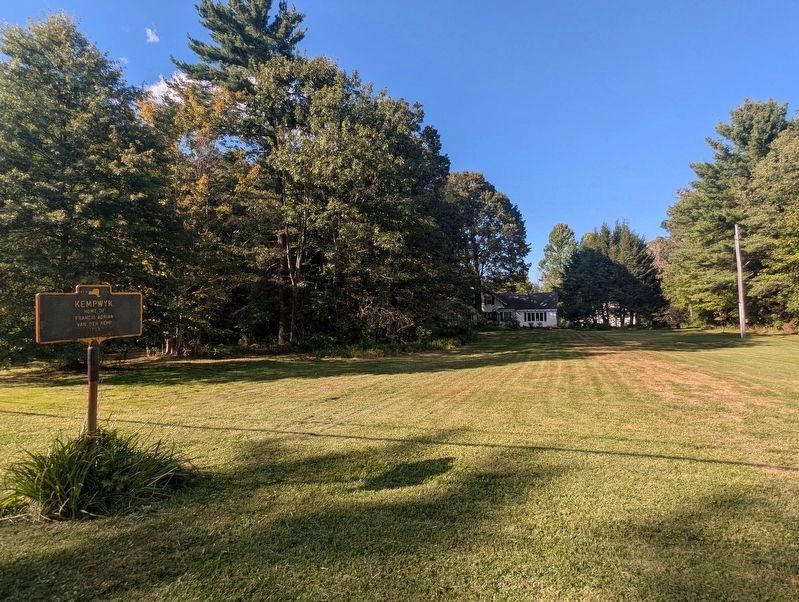 Kempwyk Marker and House. Click for full size. Kempwyk Marker and House image. Click for full size.