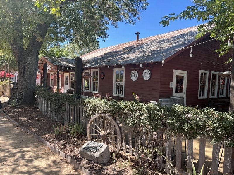Vail Ranch Cookhouse and Marker image. Click for full size.