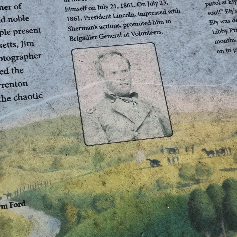 A Lovely Battle for a Picnic Marker image. Click for full size.
