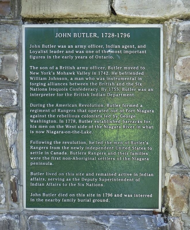Memorial Cairn For John Butler - west side image. Click for full size.