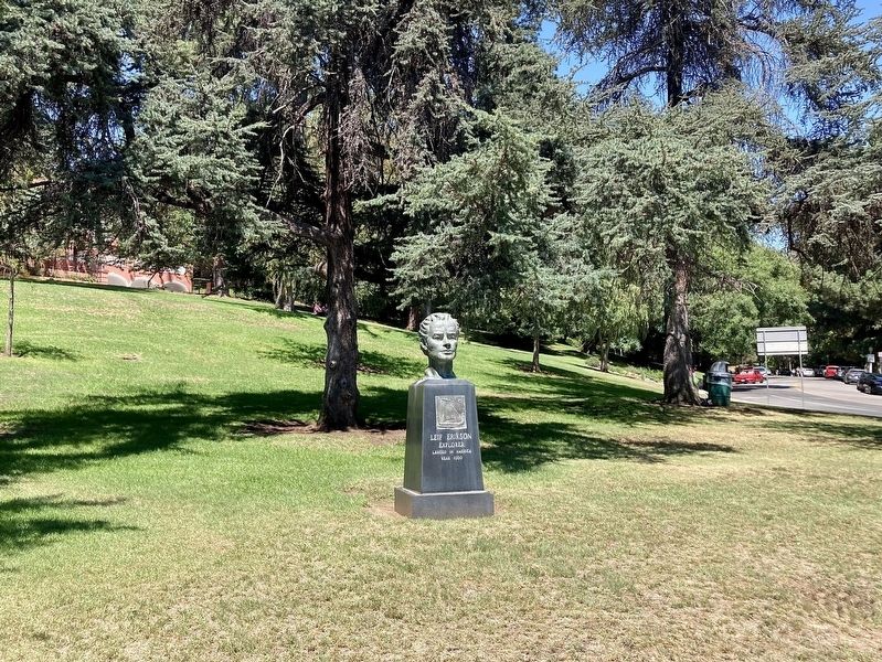 Leif Erikson Statue. Click for full size. Leif Erikson Statue image. Click for full size.