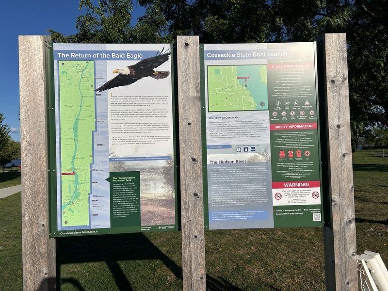 Return of the Bald Eagle Marker image. Click for full size.