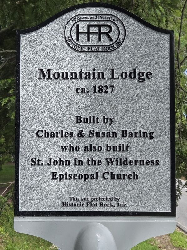 Mountain Lodge Marker image. Click for full size.